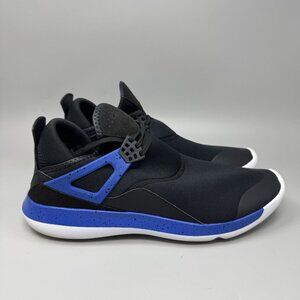 Nike Air Jordan Fly 89 Mens size 10.5 Blue Black  Lightweight Sneaker 940267-005